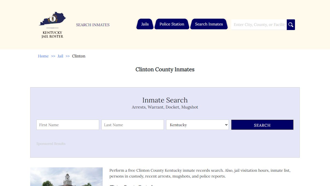 Clinton County Inmates - Jail Roster Search