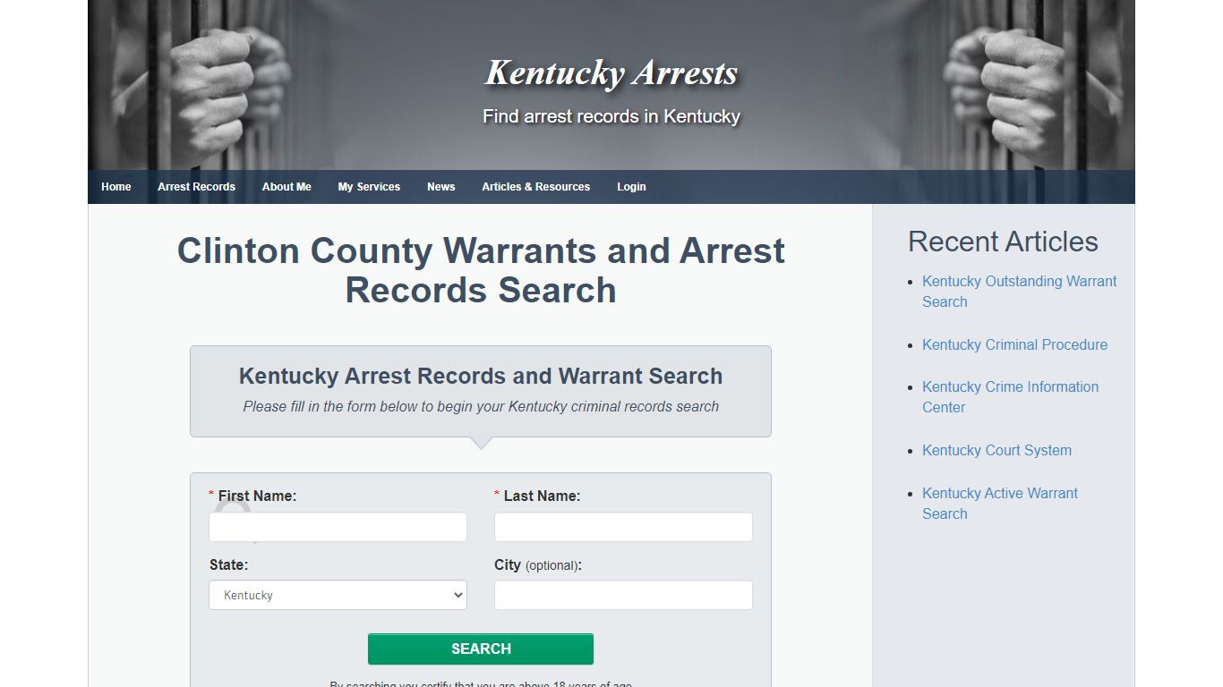 Clinton County Warrants and Arrest Records Search - Kentucky Arrests